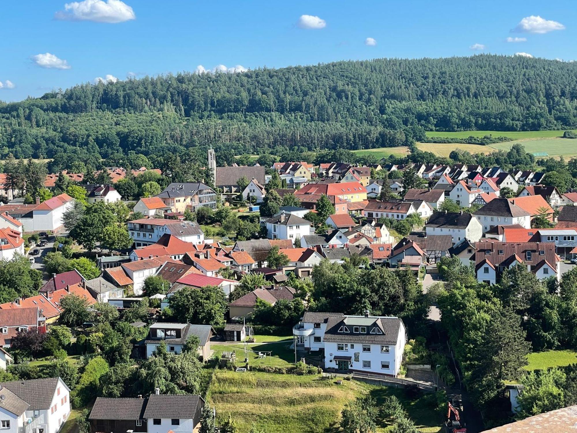 Naturnahe Unterkunft In Der Burgenstadt Schlitz Extérieur photo